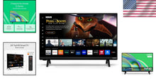 Load image into Gallery viewer, Compact 24-Inch FHD LED Smart TV - 260+ Free Channels with Bluetooth Capability