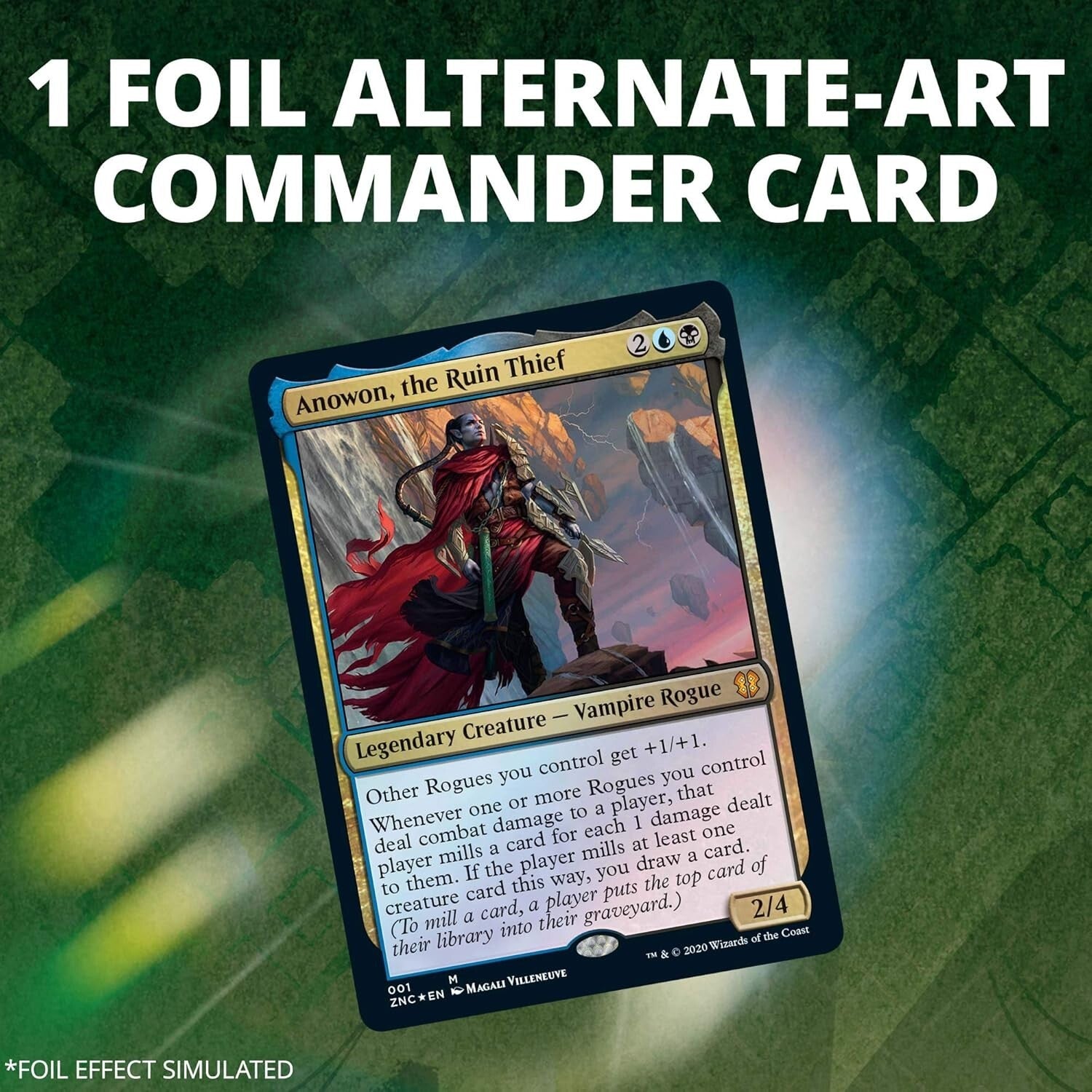 Zendikar Rising Commander Deck - Sneak Attack: Perfect for Multiplayer Battles