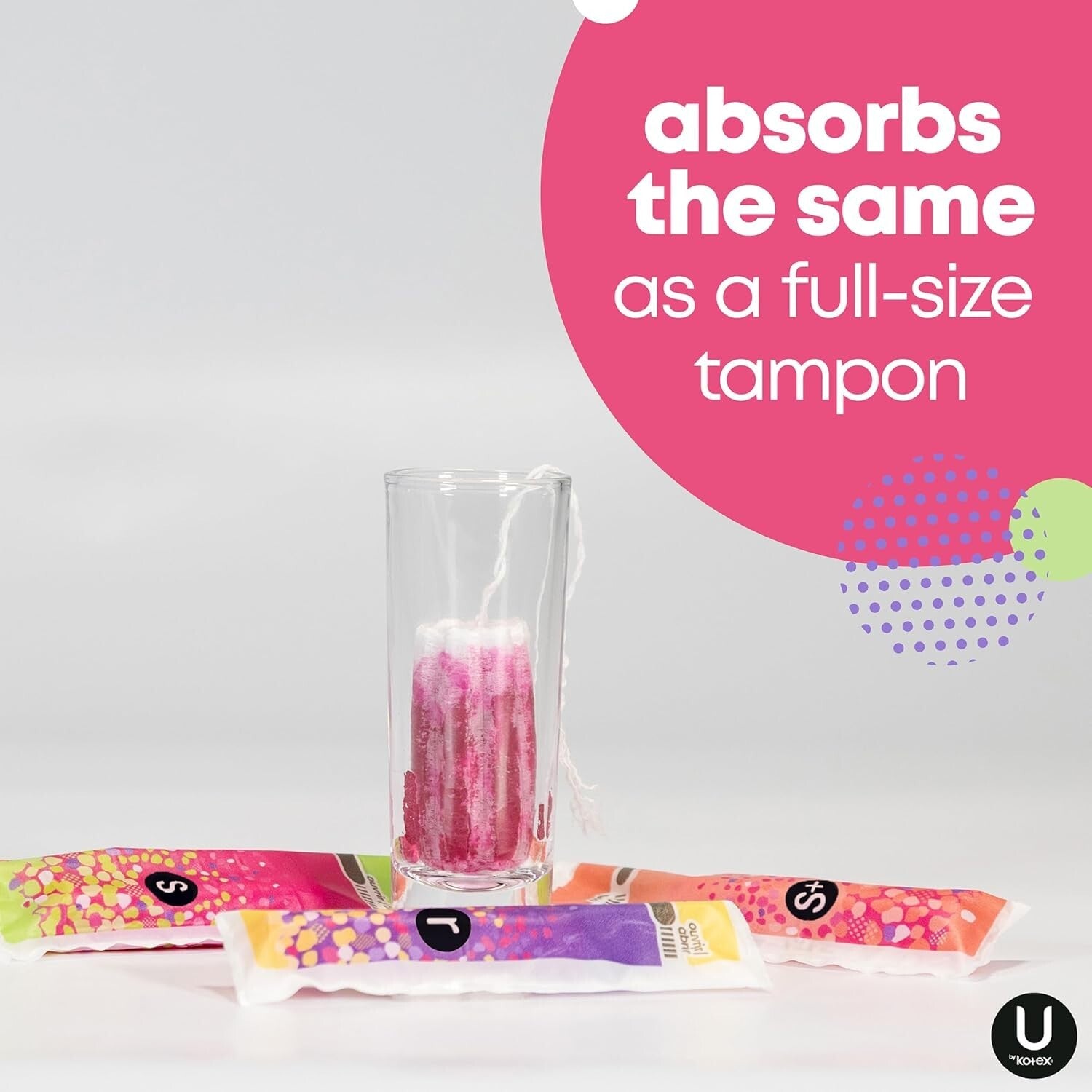 Click Compact Tampons - 180 Count Unscented, Super Absorbency, On-the-Go Comfort