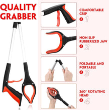 Load image into Gallery viewer, Elderly Mobility Aids - 6 Pack 32 Inch Grabber Reachers with Non-Slip Grip
