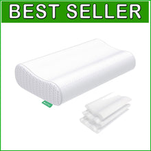 Load image into Gallery viewer, Adjustable Memory Foam Cervical Pillow for Neck Strain Relief - Travel Size