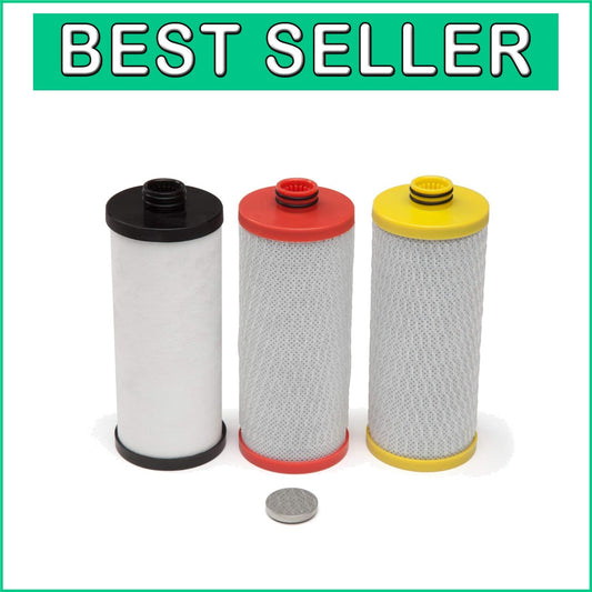 Easy Twist Installation Water Filter Cartridges - 3 Count for AQ-5300 Systems