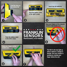 Load image into Gallery viewer, Accurate Stud Finder with Live Wire Meter – Ideal for Construction &amp; Renovation