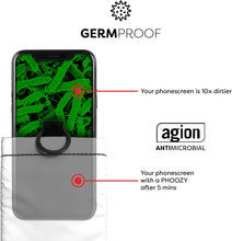 Load image into Gallery viewer, AGION-Lined Phone Pouch with Thermal Protection for iPhone &amp; Samsung - Seafoam