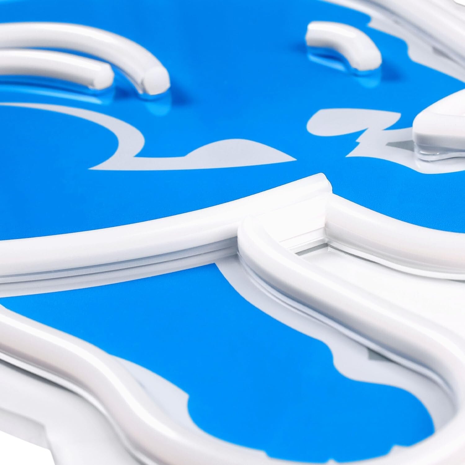 Dynamic NFL Neon Sign for Detroit Lions Fans - Adjustable Brightness & Style