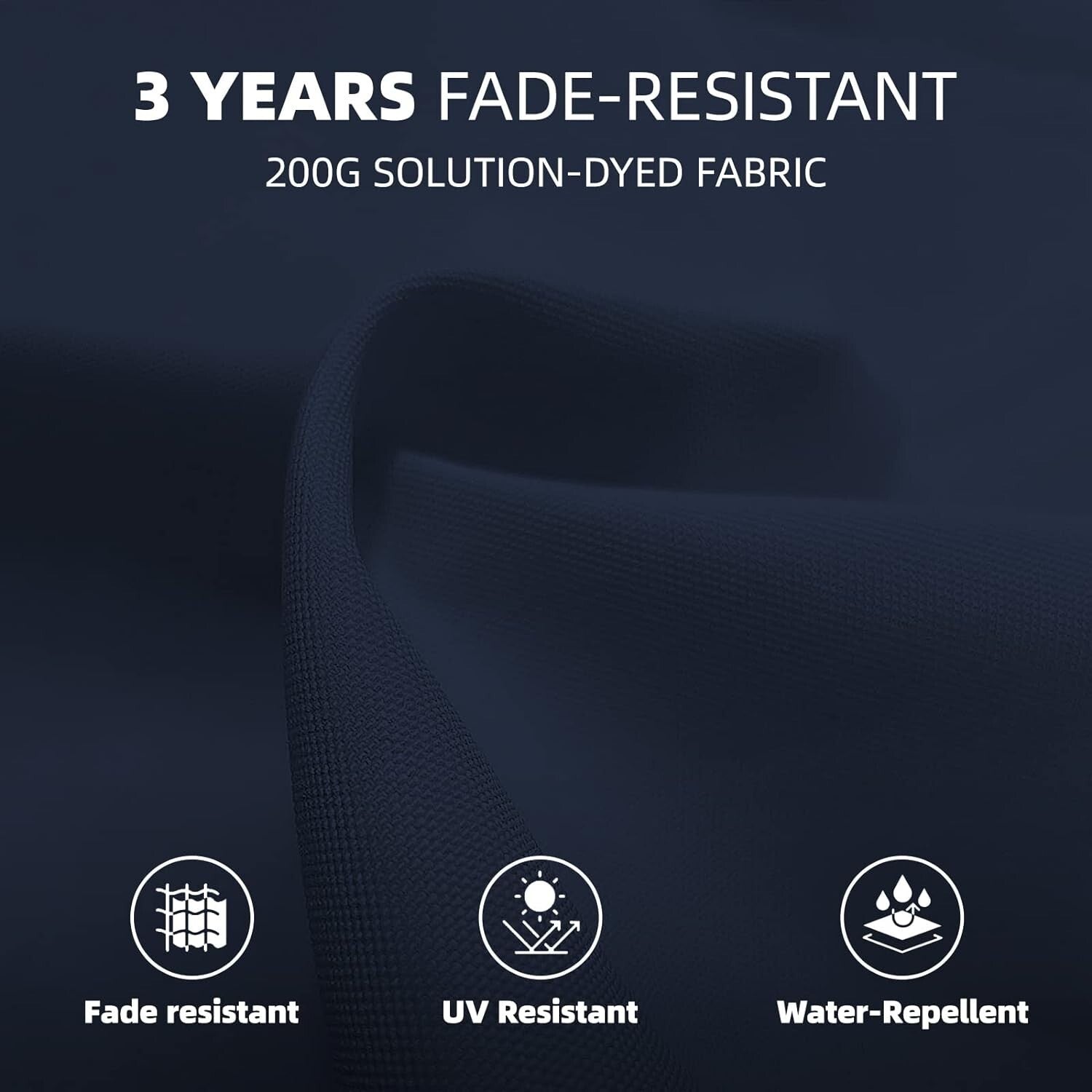 Elegant 10ft Outdoor Umbrella with Adjustable Tilt & Waterproof Recycled Canopy