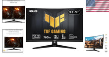 Load image into Gallery viewer, 32-Inch Full HD Curved Monitor with 165Hz Refresh Rate for Ultimate Gaming