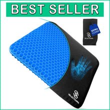 Load image into Gallery viewer, Lightweight Gel Seat Cushion for Office, Car &amp; Wheelchair - Non-Slip Comfort