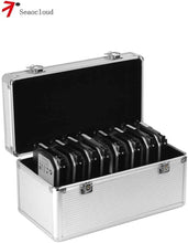 Load image into Gallery viewer, Durable Aluminum-Wrapped 10-Bay Storage Case for 3.5" HDDs - Lockable Design