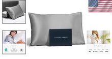 Load image into Gallery viewer, Luxurious 25mm Pure Mulberry Silk Pillowcase, Silver Good Housekeeping Winner