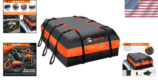 XBEEK Waterproof Cargo Bag: Heavy-Duty Storage for Family Travel Adventures