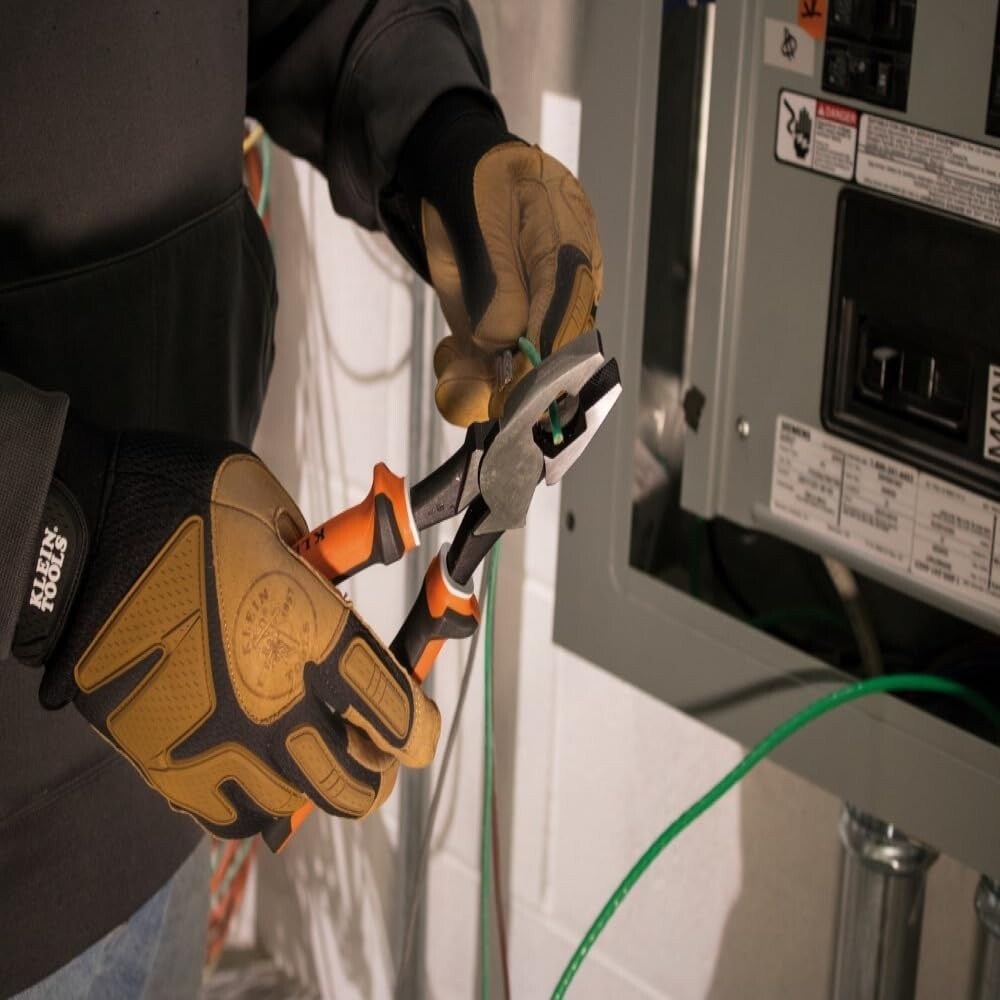 5-Piece 1000V Insulated Tool Kit with Pliers, Wire Stripper, and Screwdrivers