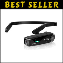 Load image into Gallery viewer, Lightweight 4K Wearable Vlog Camera with Hands-Free Design - Perfect for Travel