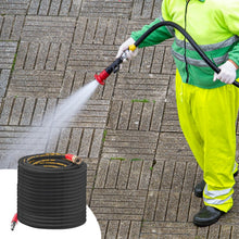 Load image into Gallery viewer, High-Pressure 50FT Rubber Hose for Power Washers - 3/8 Quick Connect, 4000 PSI