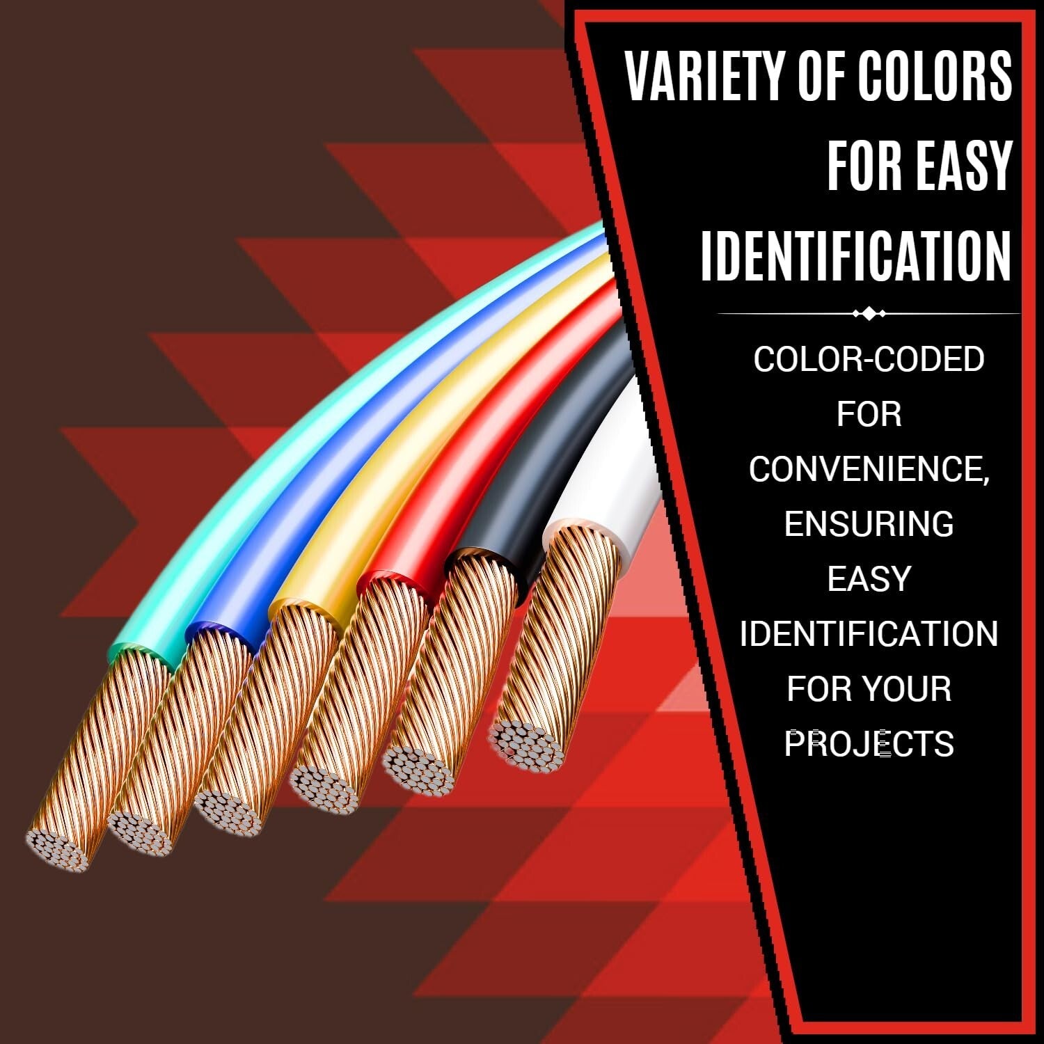 Versatile 12 Gauge Wire Combo - 600ft Total, Ideal for Home & Auto Applications