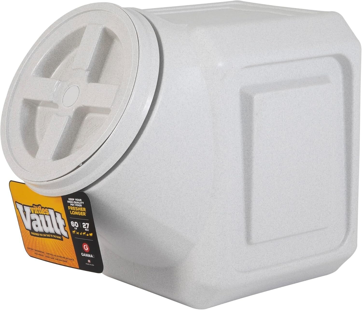 Durable Stackable Pet Food Container - Sealed Dog Food Storage for Freshness