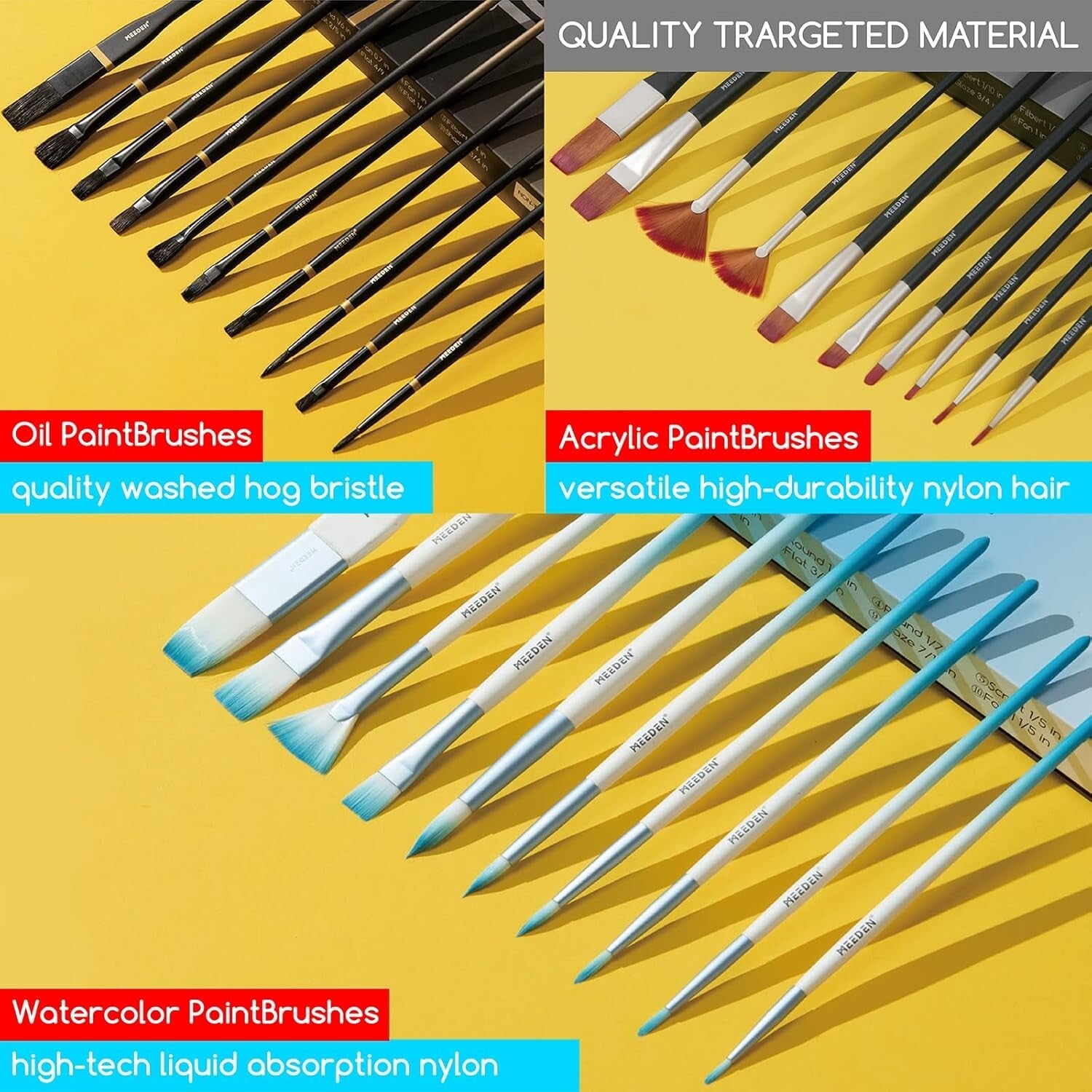 151-Piece Deluxe Painting Set with Easels for All Artists - Acrylic & Oil Colors