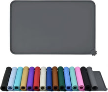 Load image into Gallery viewer, Durable Silicone Pet Feeding Mat - Anti-Spill Design for Dogs &amp; Cats 32" x 24"