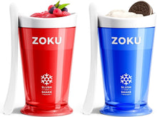 Load image into Gallery viewer, 2 x 8-Ounce Slushy Cups with Innovative Spoons for Custom Flavor Creations