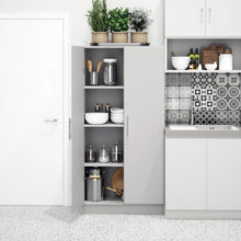 Load image into Gallery viewer, Versatile 2-Door Pantry and Garage Storage Cabinet, Adjustable Shelves 32" Wide