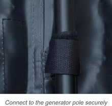 Load image into Gallery viewer, Custom Fit Waterproof Generator Cover 30x30 for All Seasons Protection - Black