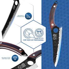 Load image into Gallery viewer, Ultimate 14-Piece Forged Knife Set for Home &amp; Camping - Ergonomic and Stylish