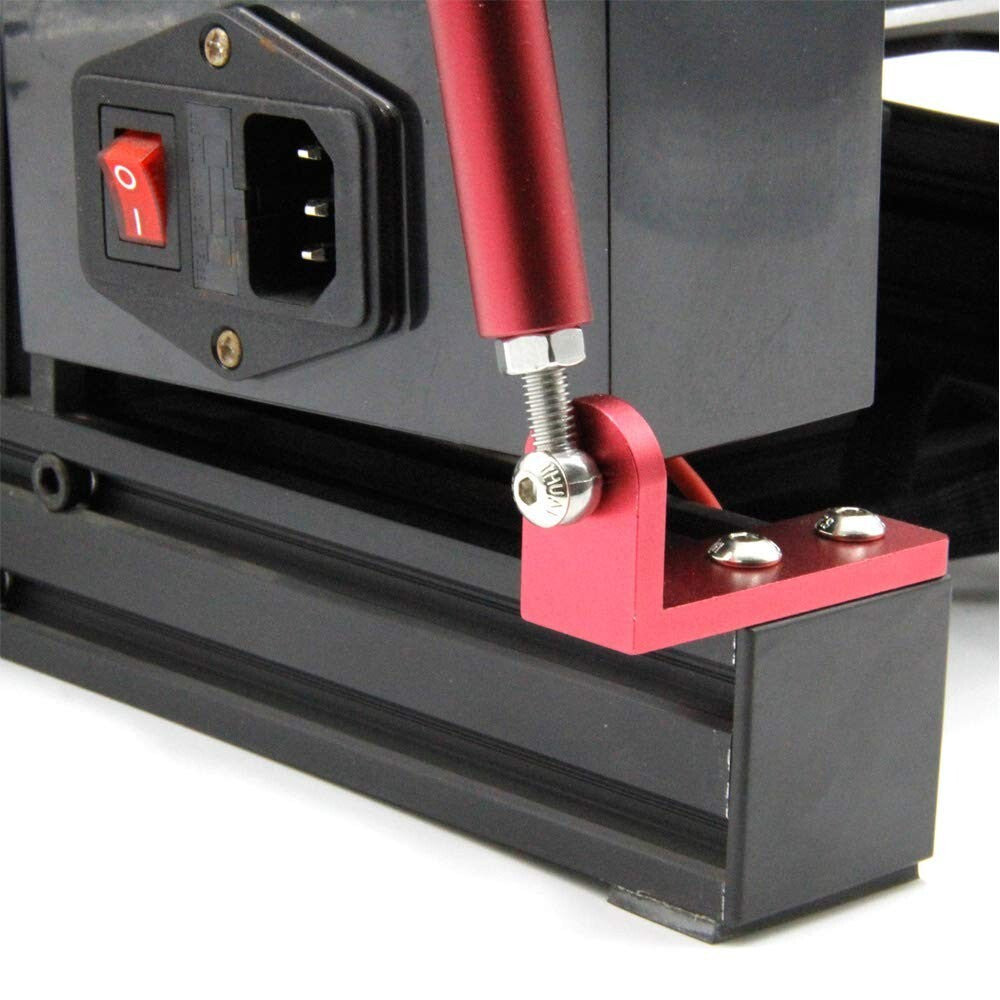 Effortless Installation: Red Supporting Rod Set for Ender 3/3 Pro/V2 3D Printers