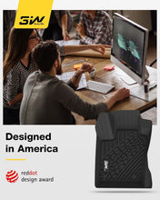 Load image into Gallery viewer, Heavy-Duty Black TPE Floor Mats &amp; Cargo Liners for Ultimate Vehicle Protection