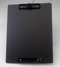 Load image into Gallery viewer, Lightweight Outdoor Carbon Fiber Clipboard - Dual Clips and Pen Holder Design