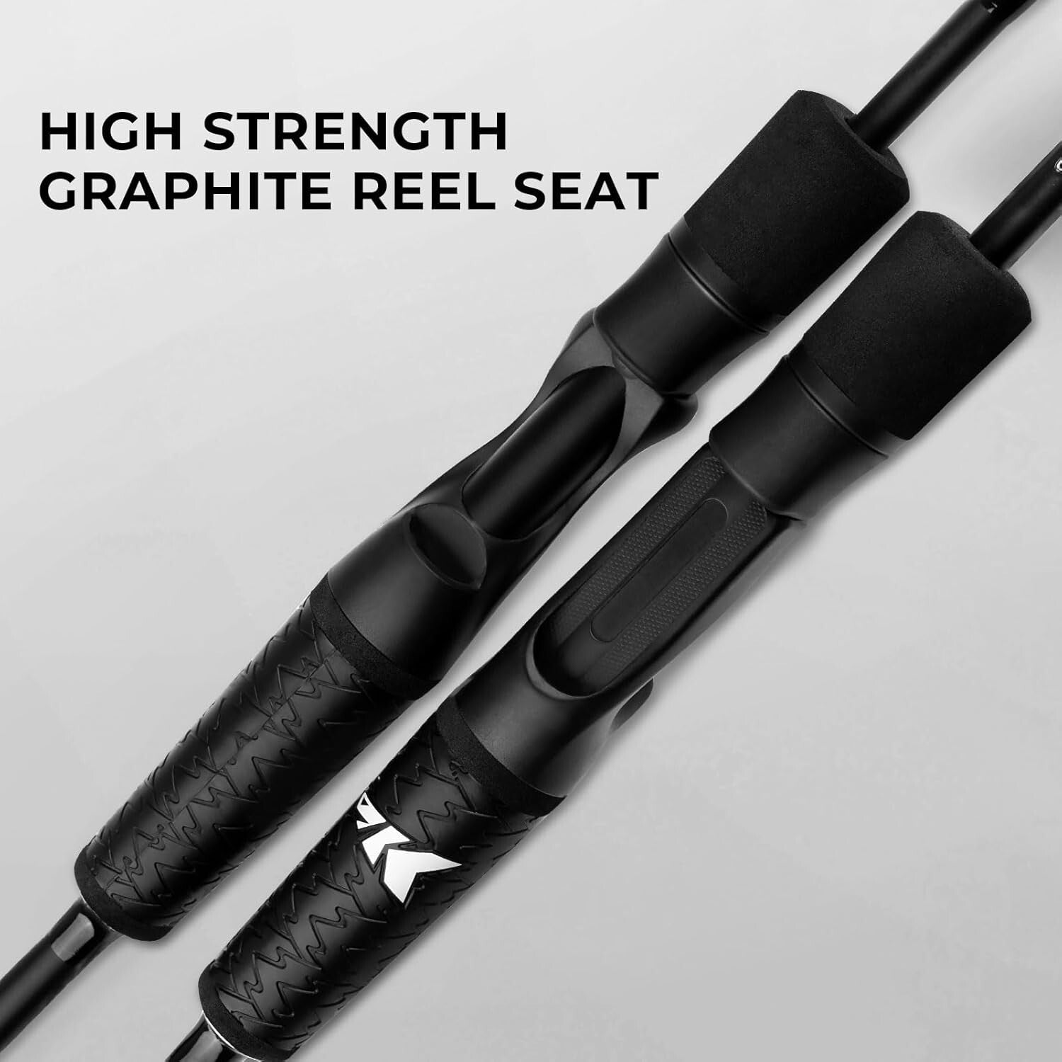 Crixus IM6 Graphite Spinning/Casting Rod | SuperPolymer Handle, 72" Medium Power