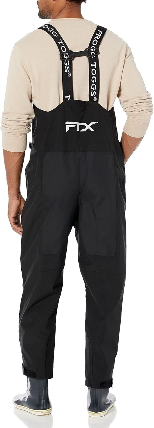 Ultra-Flexible Men's Waterproof Rain Bibs - Ideal for Fishing and Outdoors