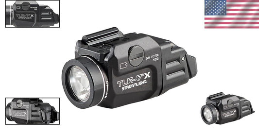 500-Lumen TLR-7 X LED Weapon Light - Waterproof, Anodized Aluminum with Key Kit