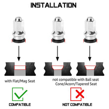 Load image into Gallery viewer, Replacement Lug Nuts for Ford F250/F350 - 32PCS with Corrosion-Resistant Finish