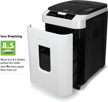 Load image into Gallery viewer, Commercial Grade Micro-Cut Shredder - 200-Sheet Auto Feed with 8.5 Gallon Bin