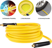 Load image into Gallery viewer, 19-Piece Air Compressor Accessories Kit with 25FT Hybrid Hose &amp; Clean-Up Tools