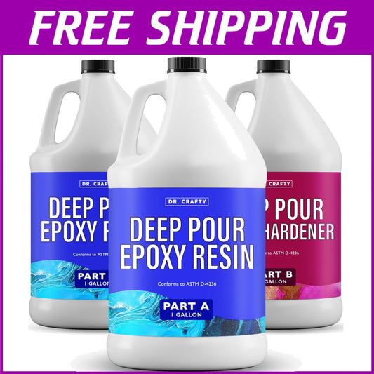 Comprehensive 3 Gallon Epoxy Resin Kit with Mica Powder for Crafting Magic