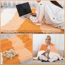 Load image into Gallery viewer, Chunky Knit Yarn Set - 12 Pack Orange Gradient for Cozy Hand Knitting Projects