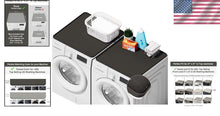 Load image into Gallery viewer, Versatile Non-Slip Washer/Dryer Top Mats - Waterproof 2-Pack 26"x26" Dark Gray