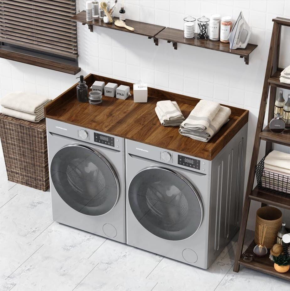 Durable Washer Dryer Counter Top with Non-Slip Pads - Perfect for Laundry Rooms