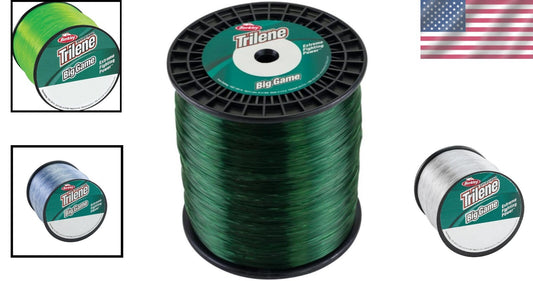 High Strength 2100 Yards Green Monofilament Fishing Line - 80 Lb Breaking Power