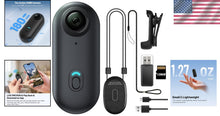 Load image into Gallery viewer, Thumb-Sized 128GB Action Body Camera with Hands-Free Recording Capabilities