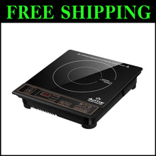 Load image into Gallery viewer, 1800W Gold Induction Cooktop - Portable Countertop Burner for Effortless Cooking