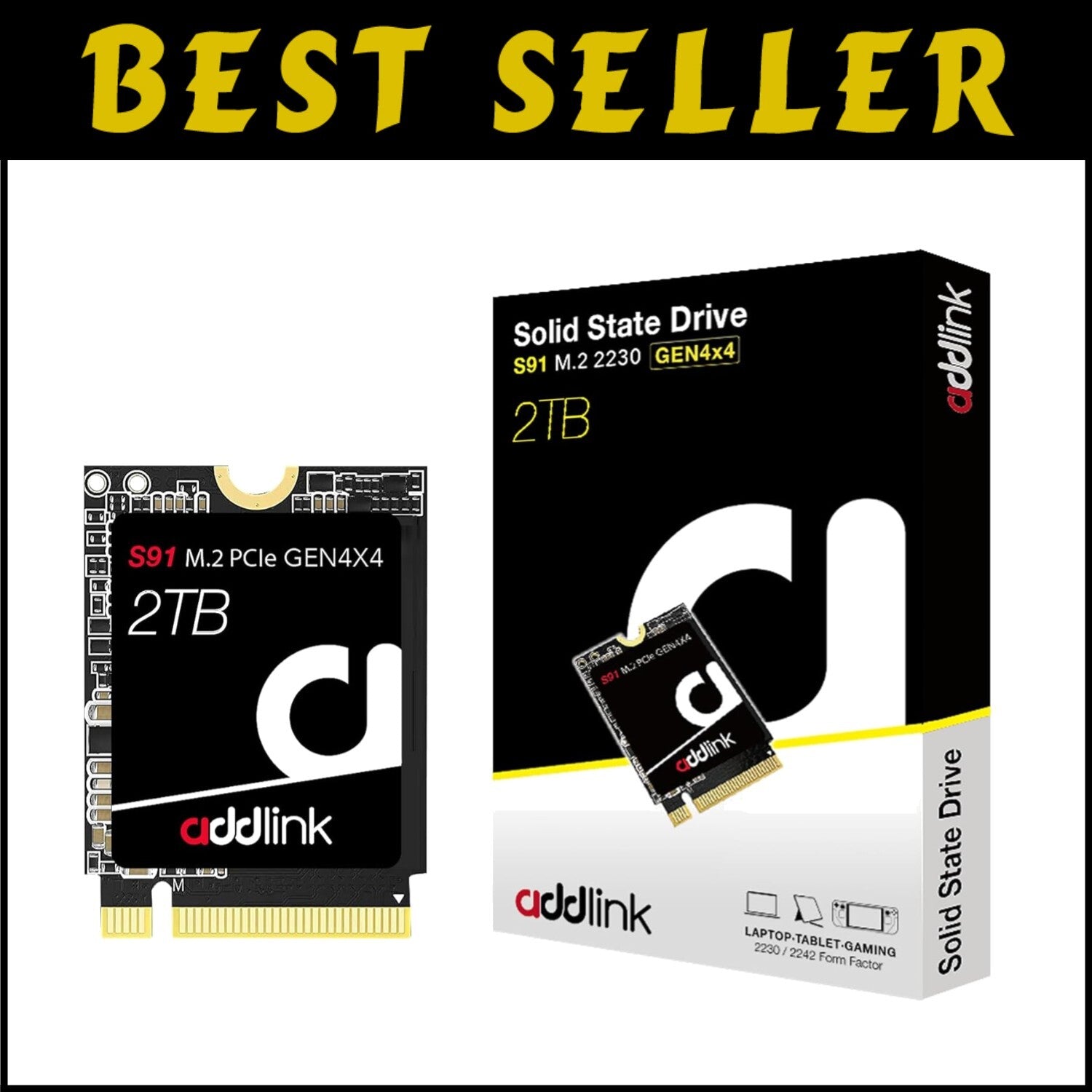 New 2TB 3D NAND SSD - M.2 2230 High-Speed Storage for Laptops & Gaming Consoles