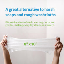 Load image into Gallery viewer, Hypoallergenic 600 Count Personal Cleansing Wipes with Aloe, Unscented &amp; Gentle