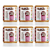 Load image into Gallery viewer, Natural Nut Butter with 7 Nuts &amp; Seeds - Gluten Free, Sugar Free, 12 oz Jar