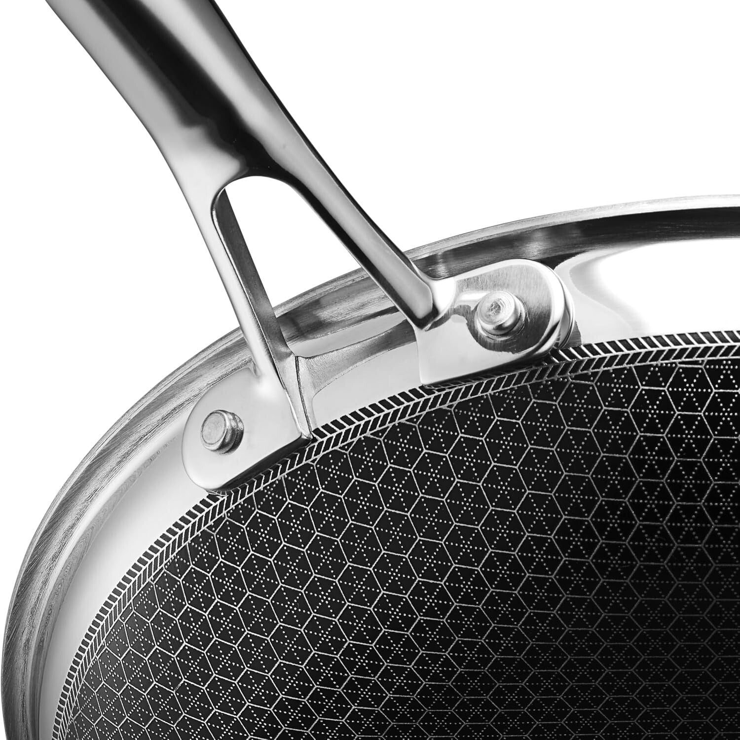 Durable Hybrid Nonstick Frying Pan - 12-Inch Induction-Ready Kitchen Essential