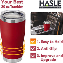 Load image into Gallery viewer, Stylish 20 oz Powder Coated Tumblers - Insulated Drinkware for Travel - 6 Pack