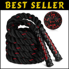 Load image into Gallery viewer, Unleash Your Potential: 3lb to 5lb Weighted Jump Rope for Full Body Conditioning
