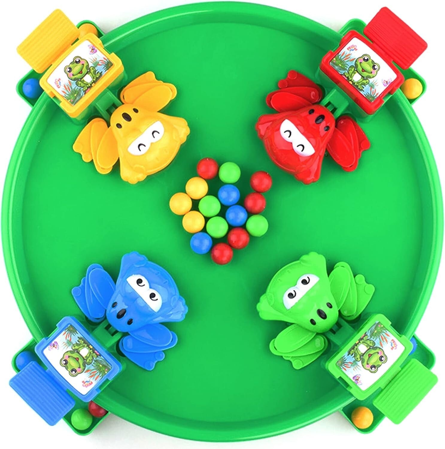 ASTM Certified Hungry Frogs Board Game - A Fun Challenge for Kids and Families