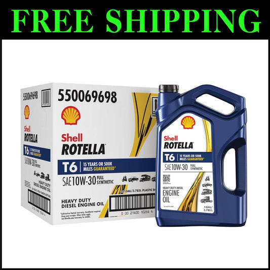 3-Pack Full Synthetic 10W-30 Diesel Engine Oil, Superior Protection & Efficiency